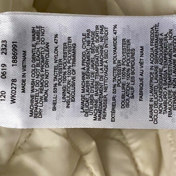 Columbia Long Thin Quilted Jacket - Picture 11 of 11